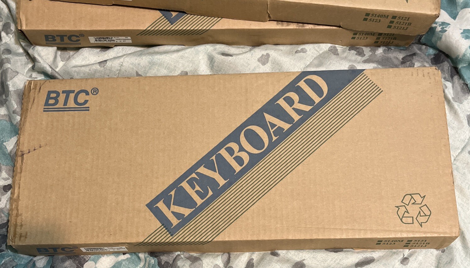 1-Vtg BTC 5121 Windows Keyboard New In Box Nos Rare Htf