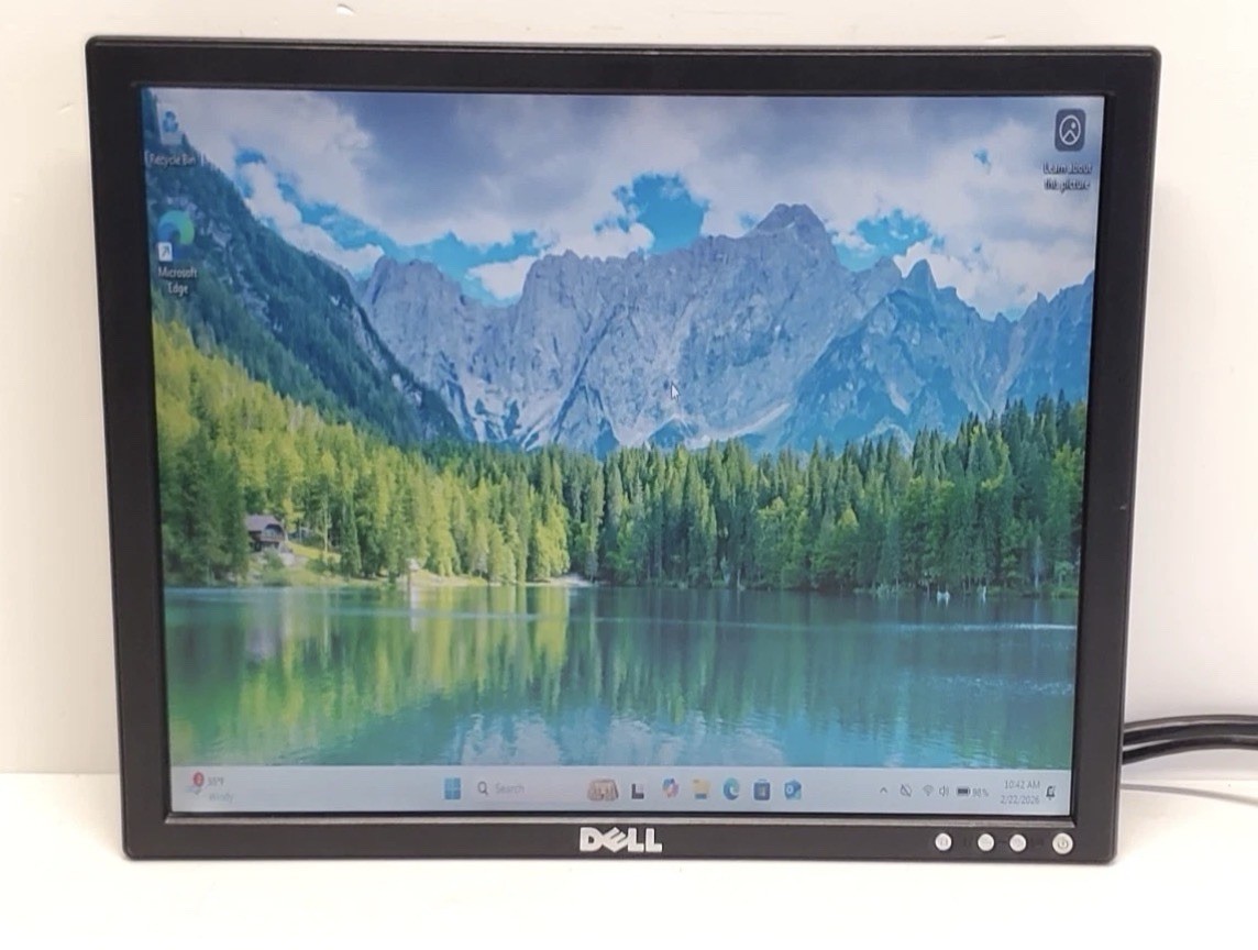 Dell E178FPb 17" LCD Monitor 1280x1024 VGA 5:4