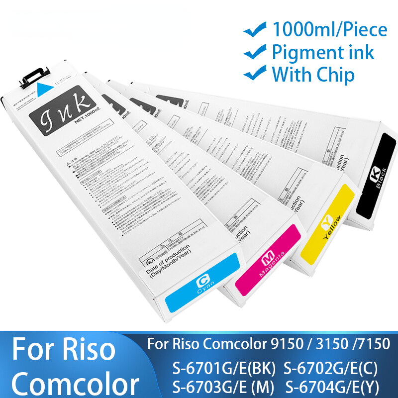 Ink Cartridge For Riso Comcolor 3150/R 7150/R 9150 3110 7110 3050 7050 9050 