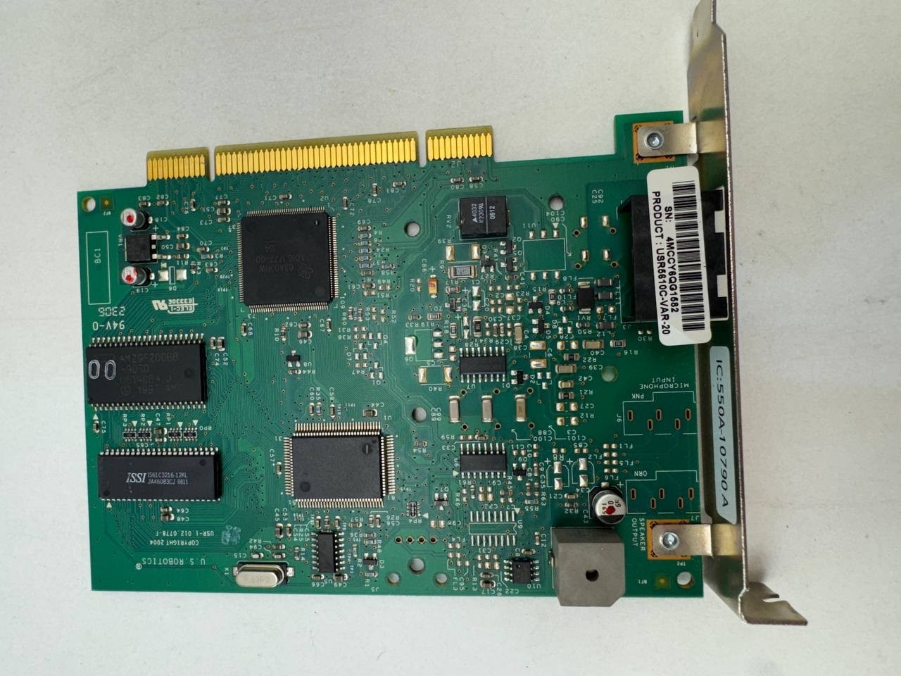 U.S. Robotics USR5610C V.92 PCI Faxmodem - Vintage Hardware Internal Modem 56K