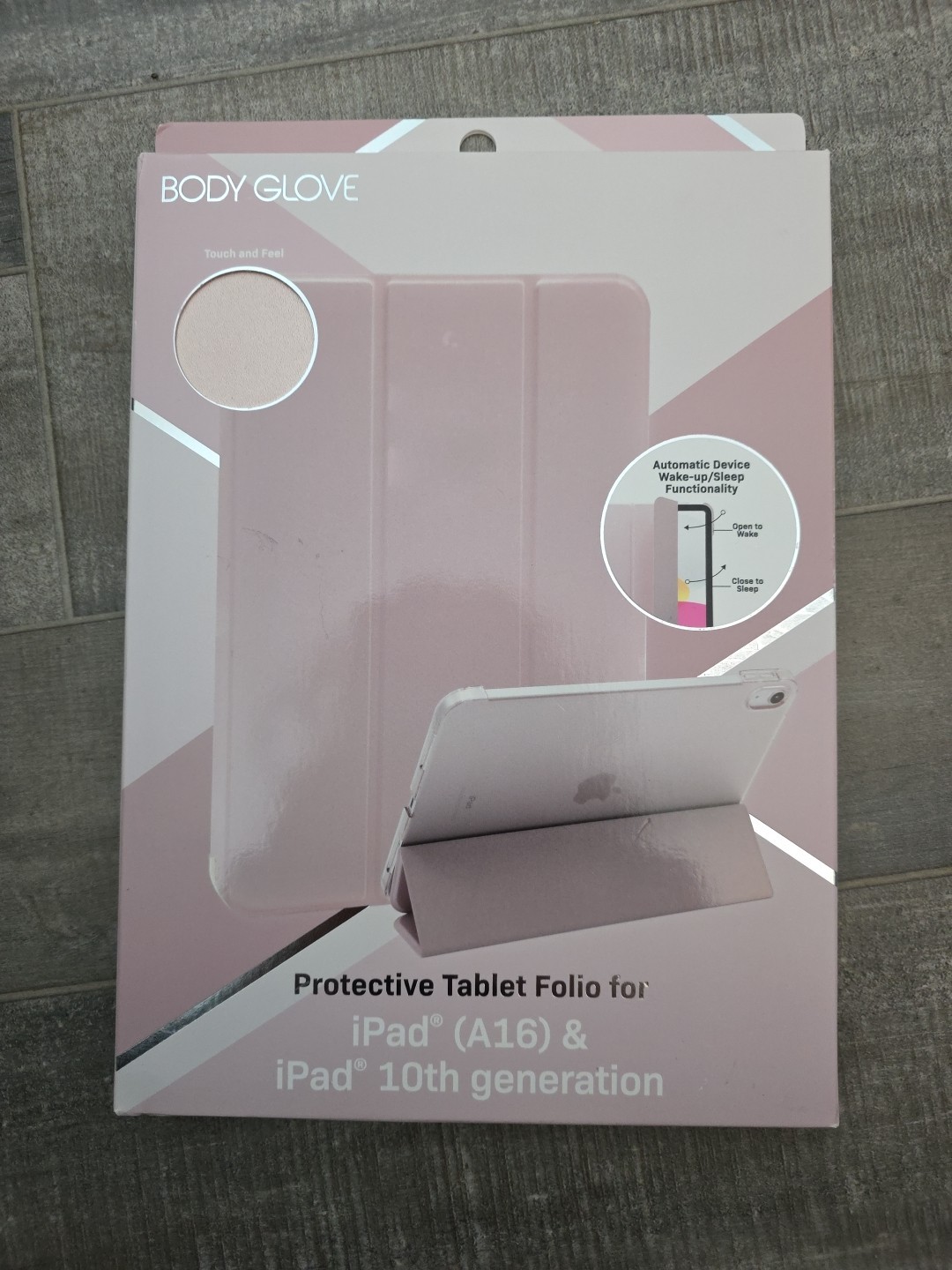Body Glove Pink Portective Tablet Folio For iPad (A16) & iPad 10th Generation