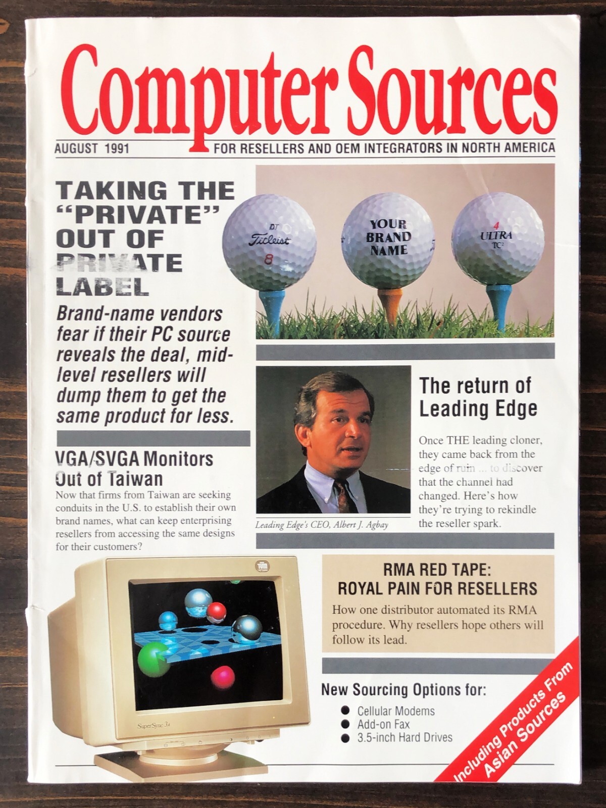 Computer Sources Magazine  - August 1991