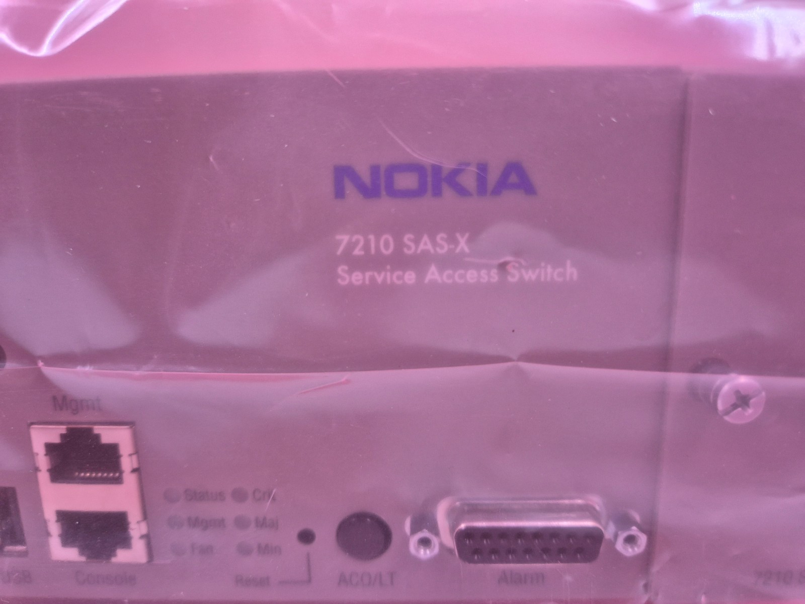 Alcatel-Lucent 7210 SAS-X Service Access Switch MPLS Carrier Ethernet Switch