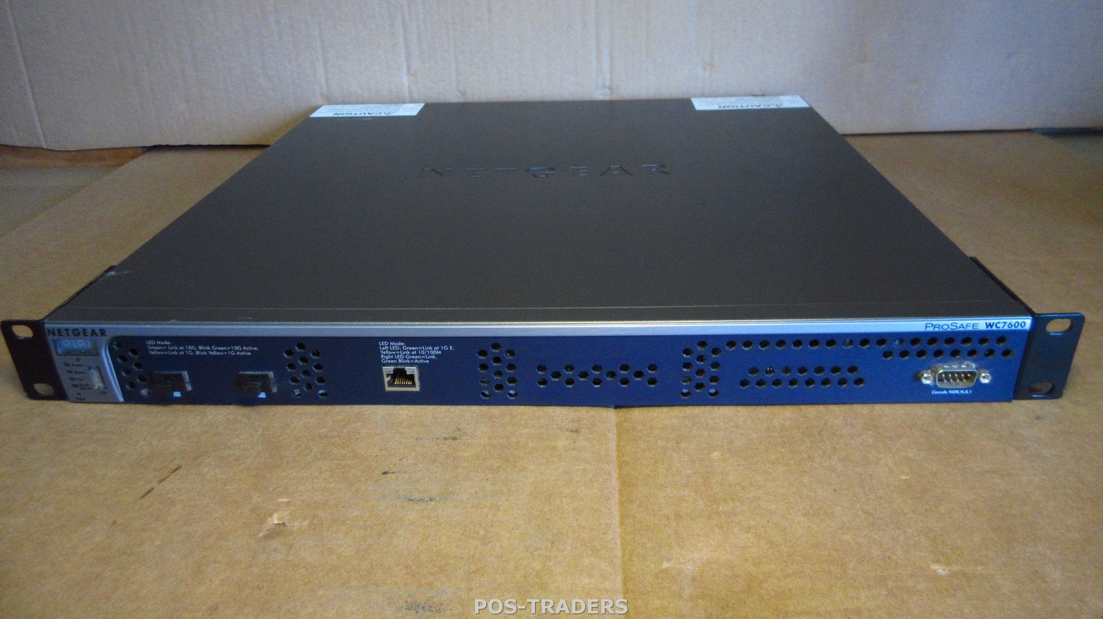 Netgear WC7600 V1 Dual Band Wireless Controller Gigabit Single PSU + RACK EARS