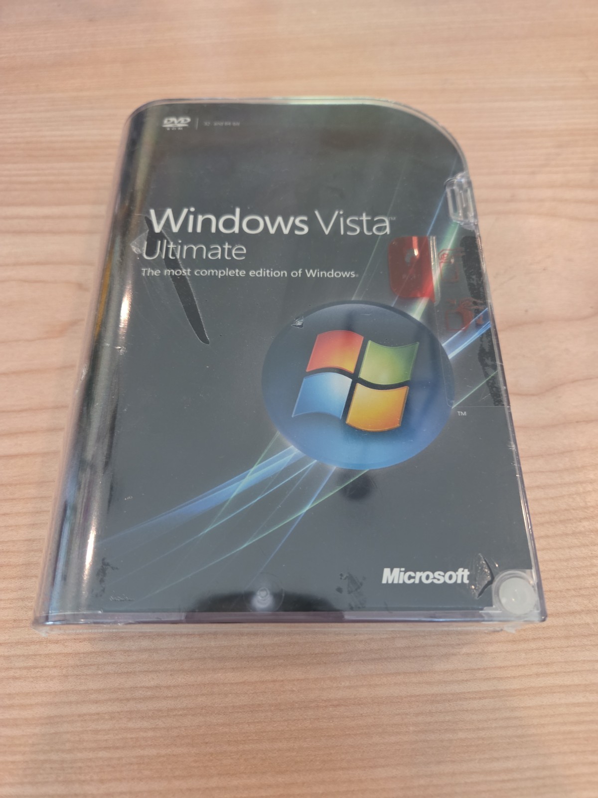 Microsoft Windows Vista Ultimate Full 32 Bit & 64 Bit DVDs =NEW SEALED BOX=