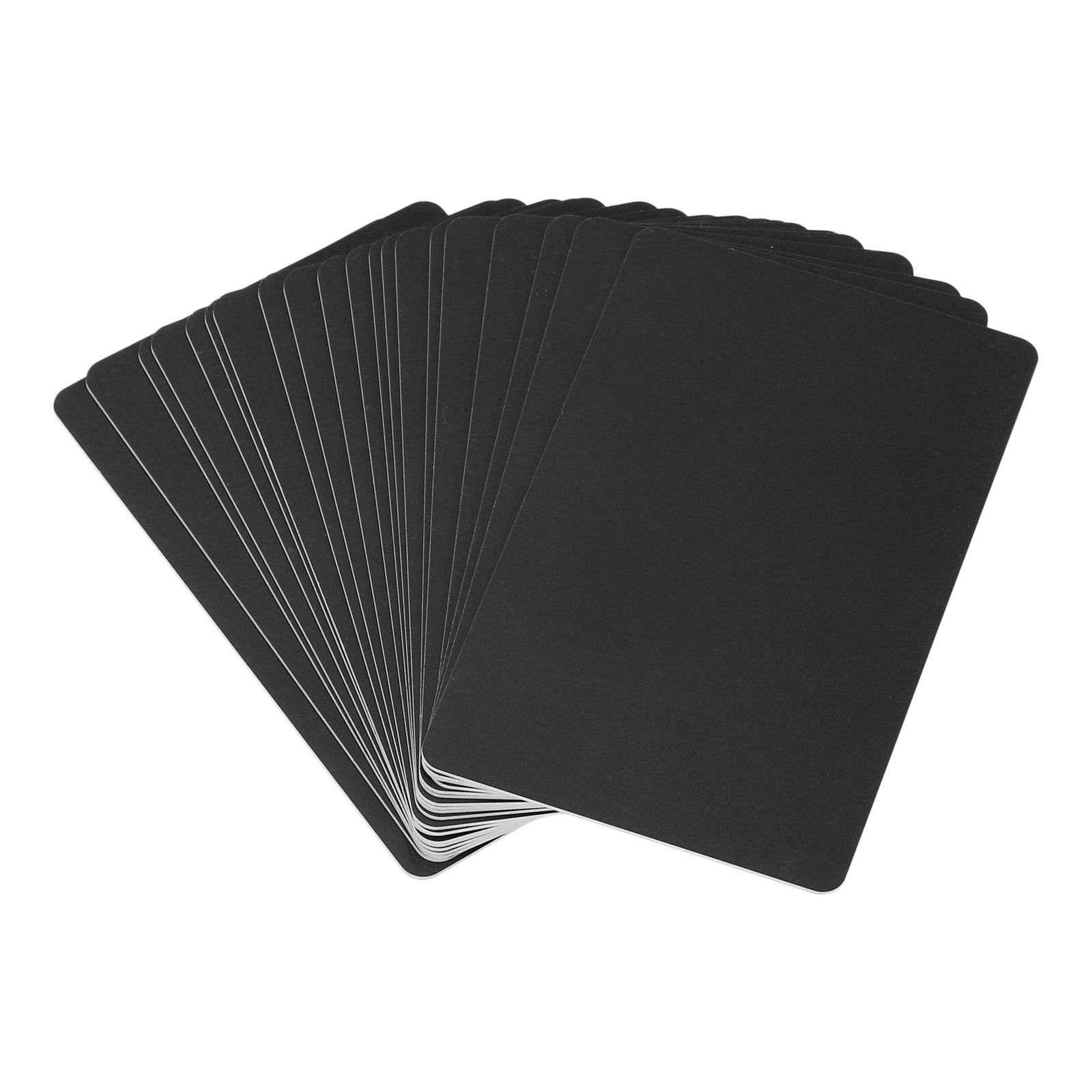 20 Pcs Blank PVC Cards Inkjet Plastic ID Card CR80 30 MIL Frosted Black