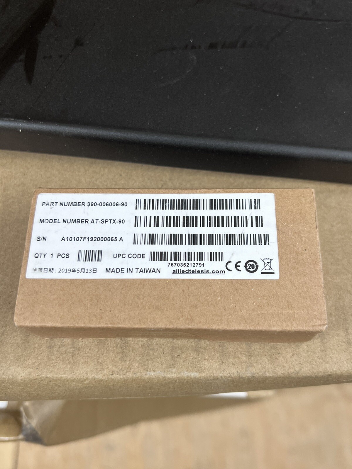 Allied Telesis SPTX-90 SFP Mini-GBIC Module AT-SPTX-90 - NEW