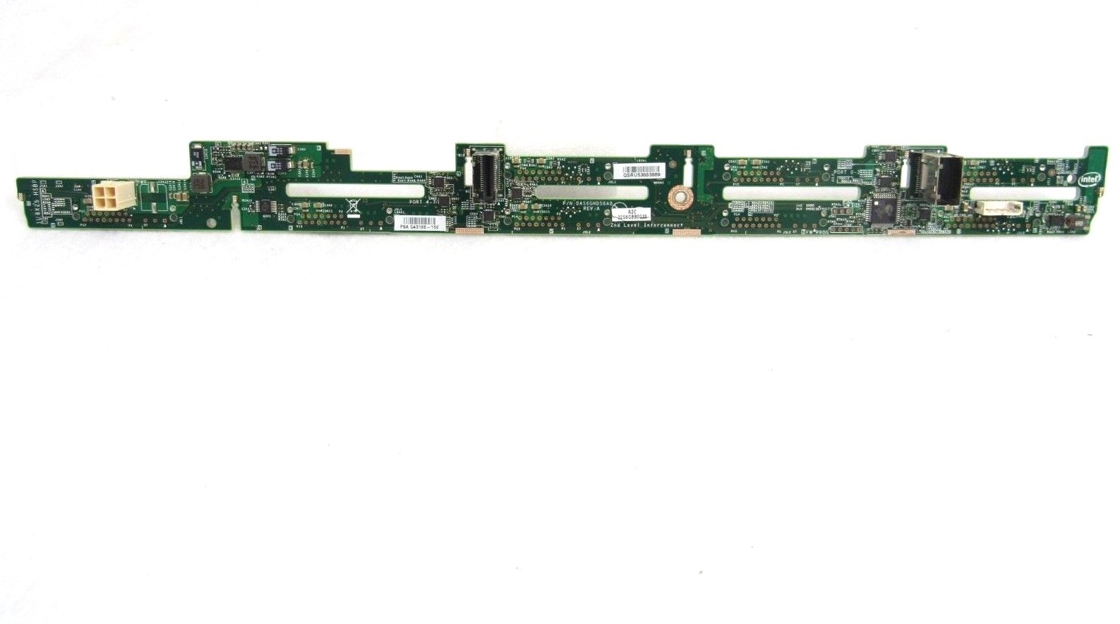 Intel G43186-150 DAS6GHD56A0 1U Midplane SAS 2.5" 8-Bay HD Backplane 74-4