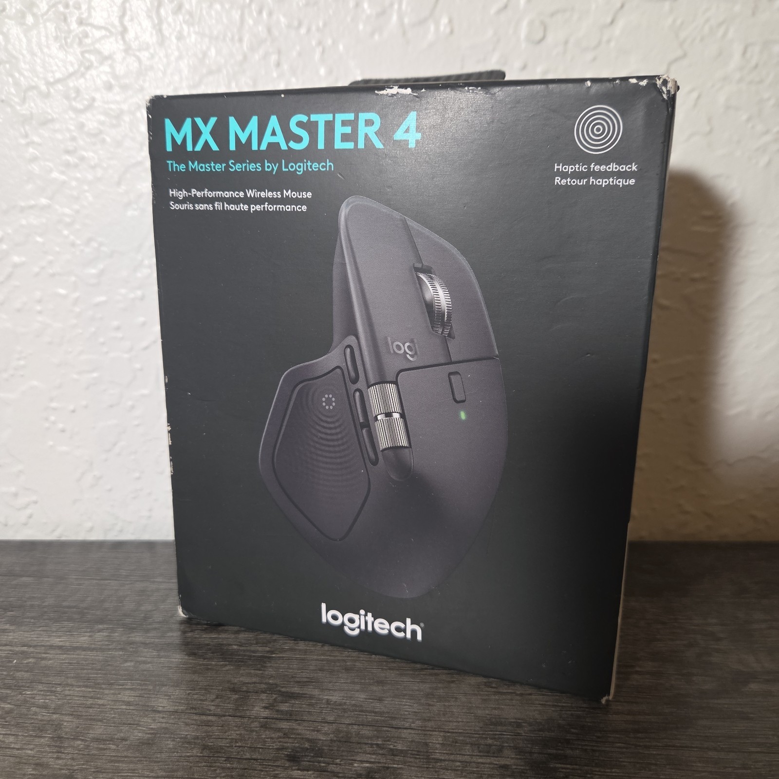 Logitech 910-007558 MX Master 4 High-Performance Wireless Mouse Black (New)