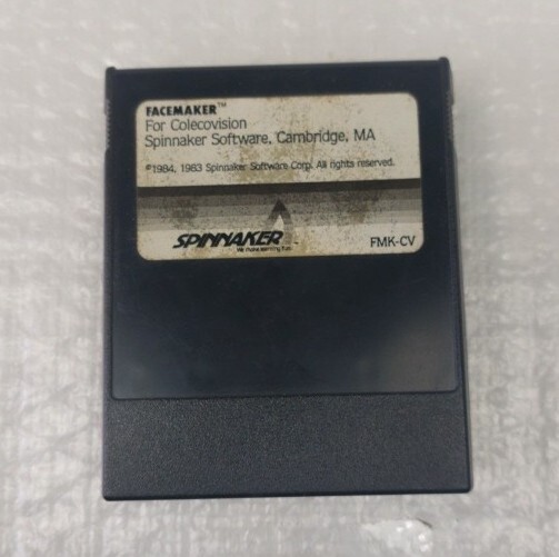 Face Maker by Spinnaker Software for Atari  1984.