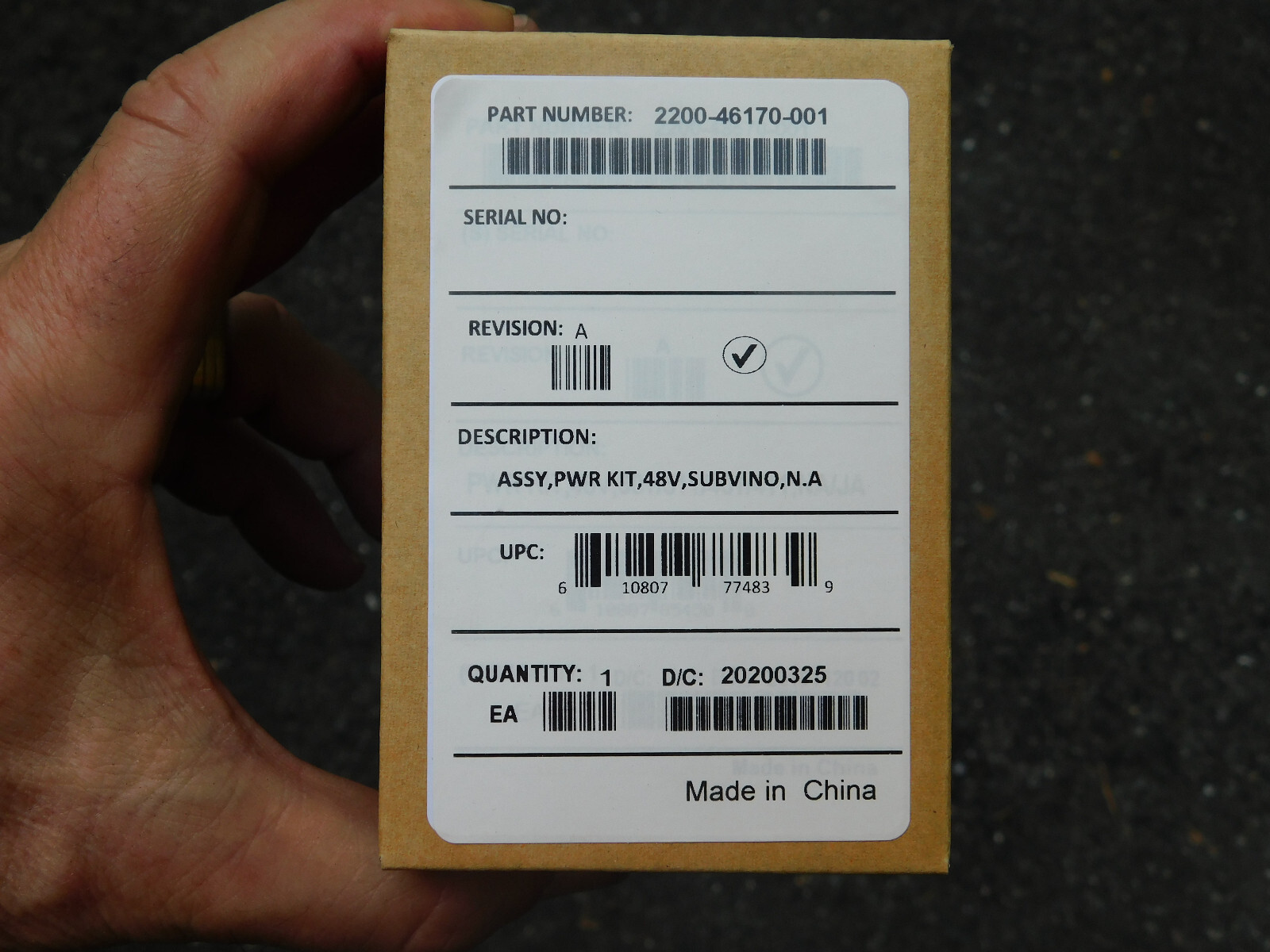 ****NEW**** Polycom 48 Volt Power Supply for polycom IP Phones 2200-46170-001