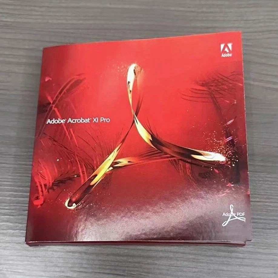 Adobe Acrobat XI Pro for Windows 10 & 11 Permanent Licensed for 2 PCs SEALED BOX