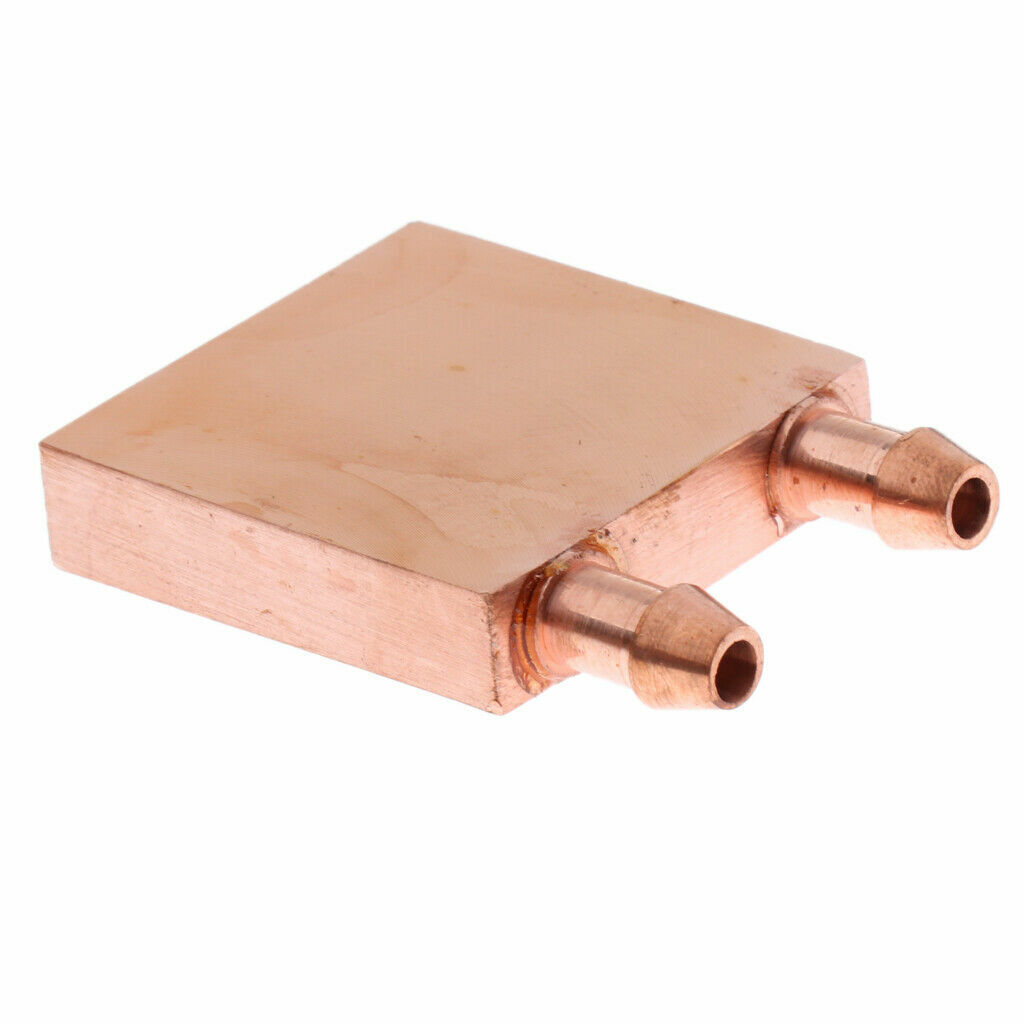 1Pcs Quality Copper Water Cooling Block CPU Radiator Heat Sink 40x40mm