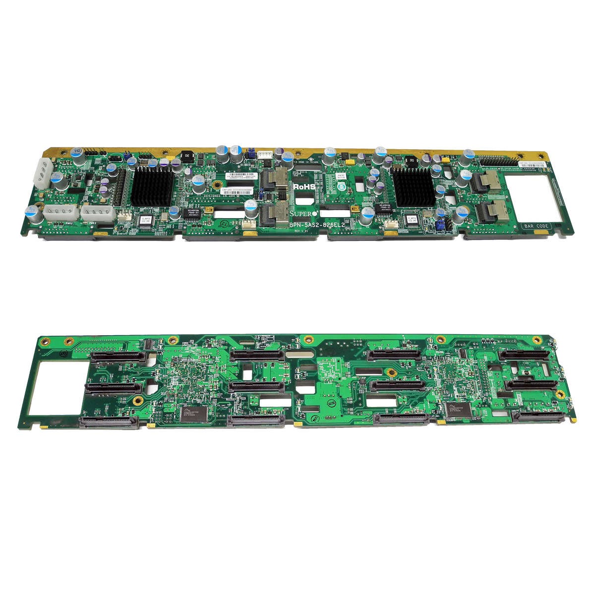 Supermicro Backplane BPN-SAS2-826EL2 12x 3.5" SAS/SATA for SC826 SC847 Chassis