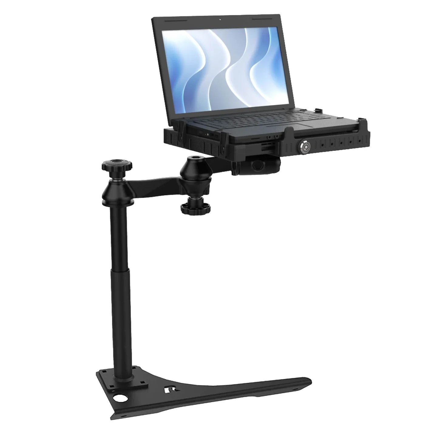 RAM Locking Laptop Mount for Durango and 2011-21 Grand Cherokee RAM-VB-186-SW3