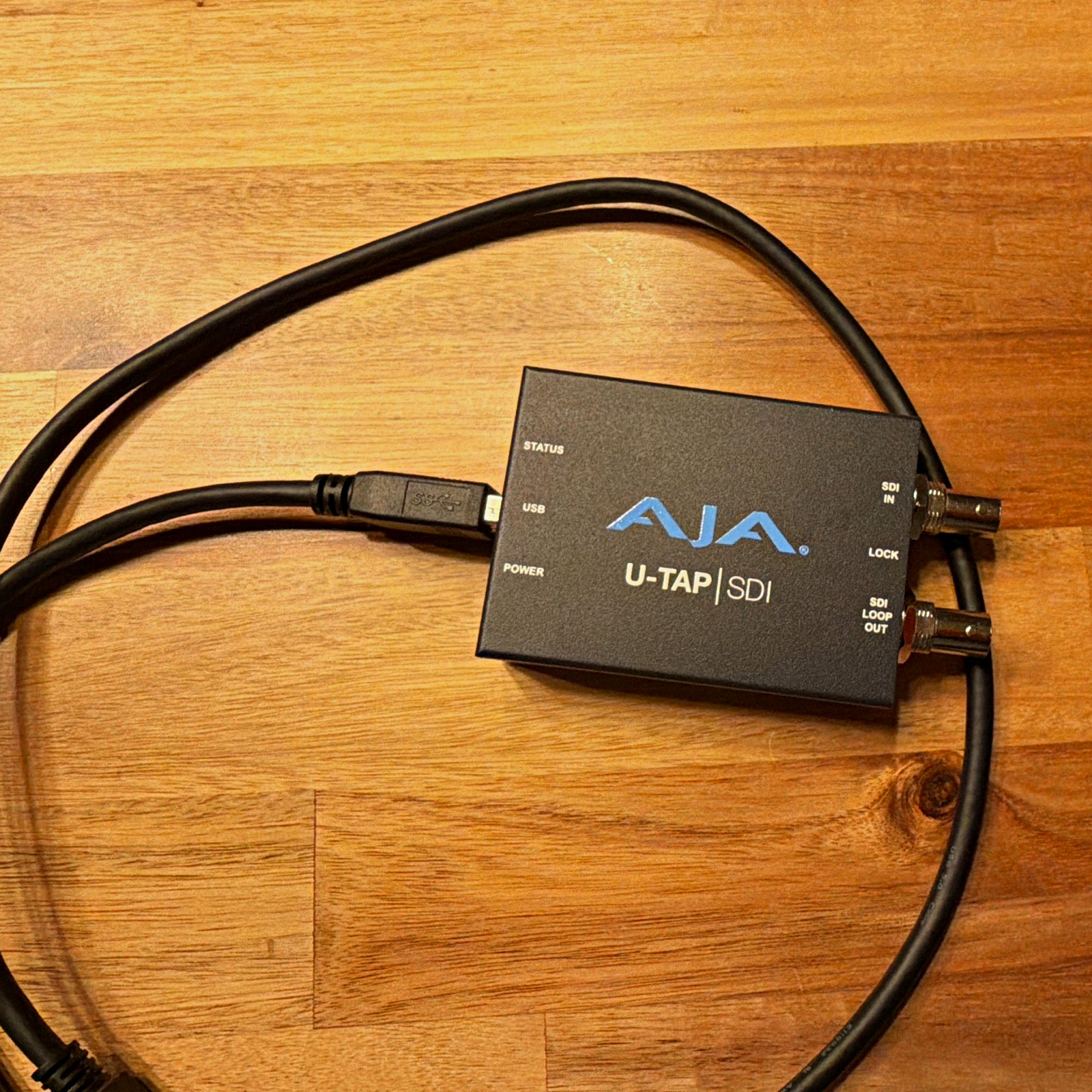 AJA U-TAP SDI USB 3.0 Video Capture Device w/ SDI In/Out (U-TAP-SDI)