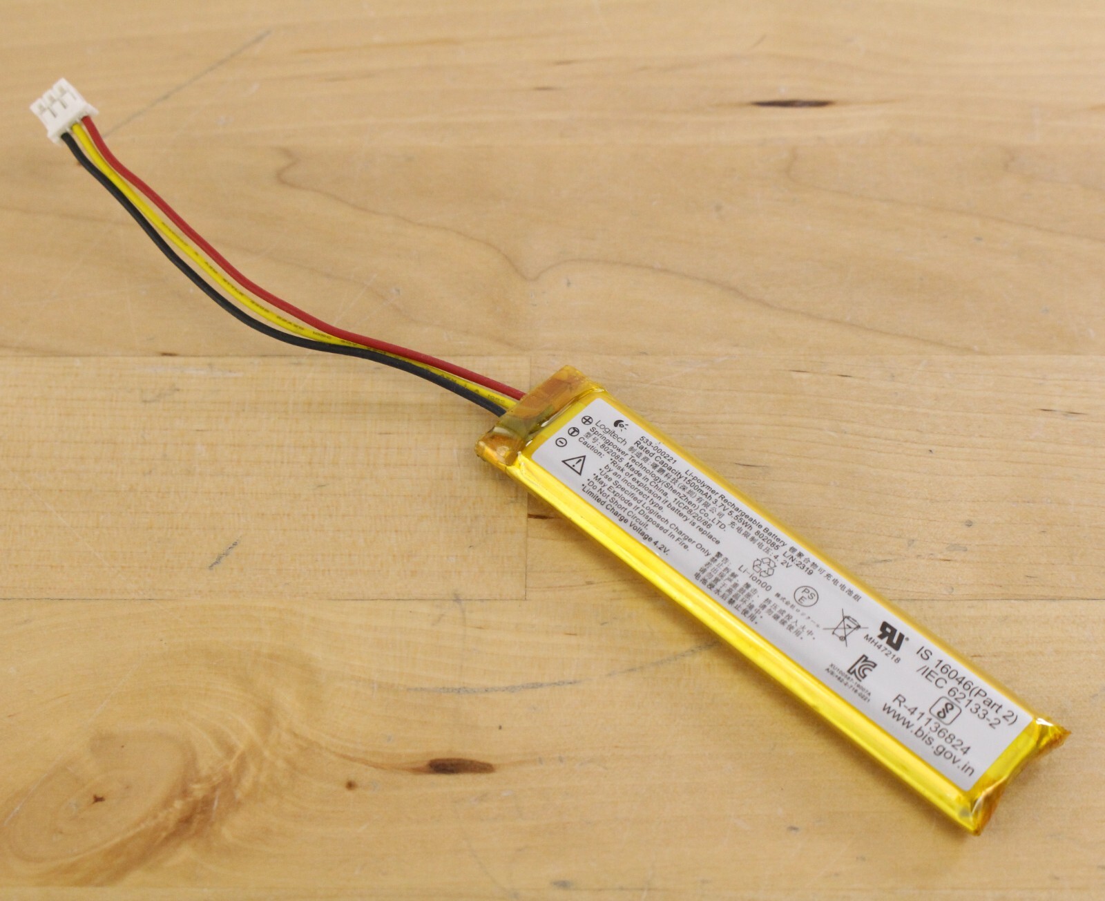 Genuine Logitech MX Keys Replacement Battery for YR0073 Keyboard 533-000221 OEM