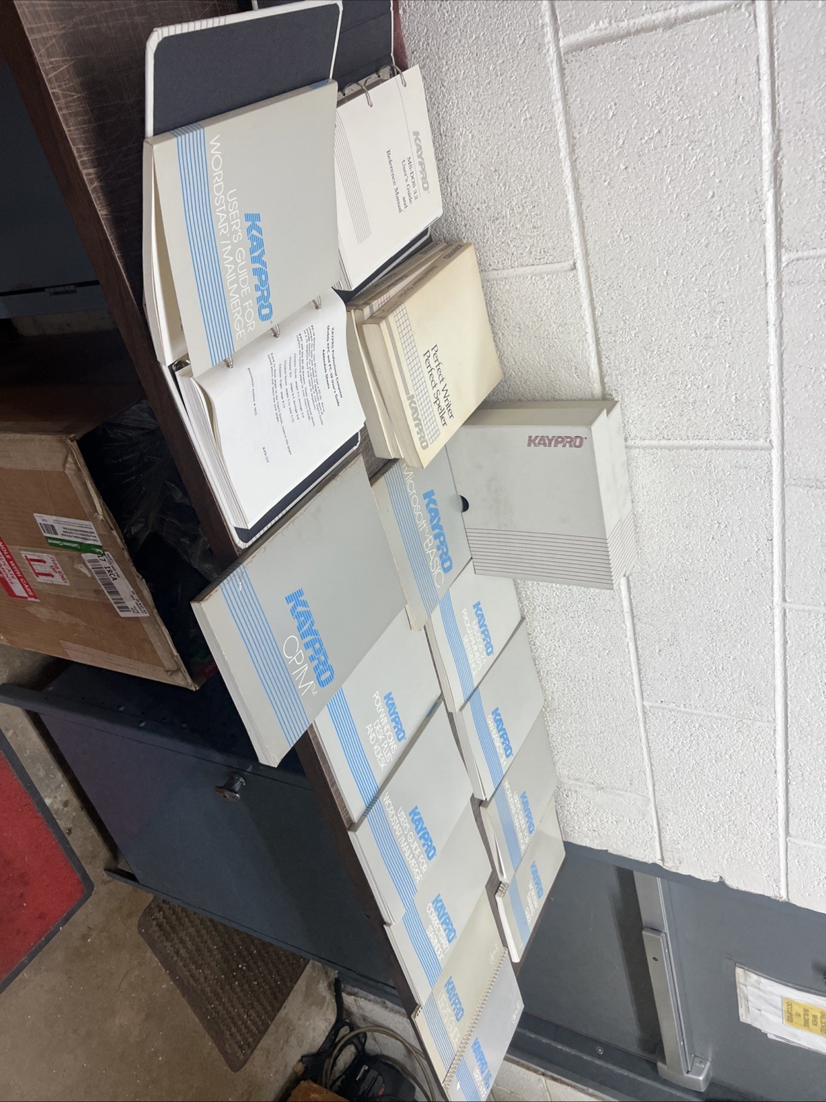 Kaypro Manuals Large Lot