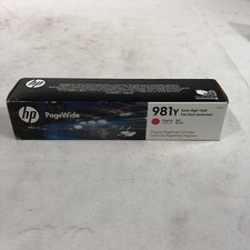 Genuine HP L0R14A (981Y) Magenta Extra High Yield Ink Cartridge - Exp 2022 picture