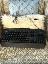 ENHANCE Infiltrate Wired USB Illuminated Gaming Keyboard Black QWERTY English picture