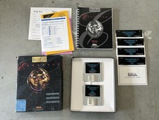Deluxe Paint II Enhanced IBM PC 5.25” Floppy Complete Box EA Vintage Software picture