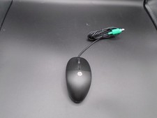 2X Genuine HP M-SBF96 Black Three Button PS/2 Optical Scroll Wheel Mouse picture