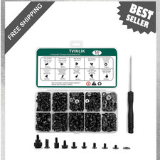 420PCS Computer Screw Kit, Motherboard Screws Assorted Sizes M2 M2.5 M3 M5 for picture