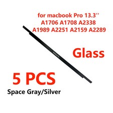 5pcs LCD Display Front Cover Logo Glass for MacBook Pro 13