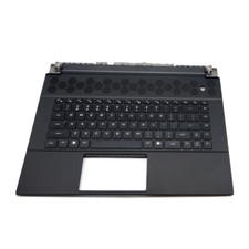 New Black Palmrest Cover Backlit US Keyboard 0CGM3Y For Alienware M16 R1 Laptop picture