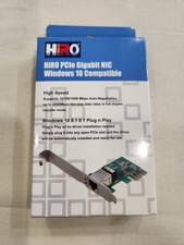 Internal PCI-Express Gigabit LAN Ethernet Card - HiRO H50218 - New Condition picture