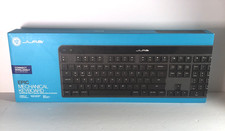 JLab Epic Mechanical Advanced Multi-device Wireless Keyboard Black NEW picture