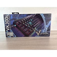 ELECOM VK300S 65% Gaming Keyboard Silver Linear Switch RGB TK-VK300SBK-EN Black picture