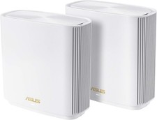ASUS ZenWiFi XT8 Tri-Band Mesh Wi-Fi 6 System - White (Set of 2) picture
