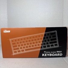 RK ROYAL KLUDGE RK61 Wired Mechanical Keyboard Blue Switches RGB Single Mode picture