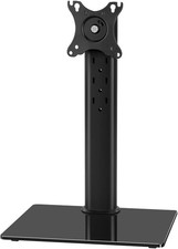 KKTONER Single Computer Monitor Stands Full Motion Swivel Free Standing Black  picture
