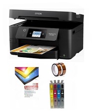 Sublimation Printer Bundle Epson WF-3820 Conversion Printer for Heat Transfer picture