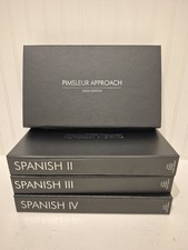 Pimsleur Approach Gold Edition Spanish Levels 1-4 I, II, III, IV (64 audio CDs) picture