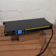 Eaton EMAT08-10 Power Distribution Unit - Black Rack Mount Tested Read picture