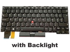 Backlit Hungarian Keyboard for Lenovo ThinkPad X390 Yoga, X13 Yoga Gen 1 QWERTZ picture