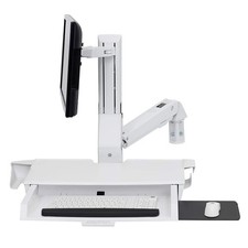 Ergotron StyleView Wall Mount Monitor- White - 1 Display(s) - 75 x 75, 100 x 100 picture