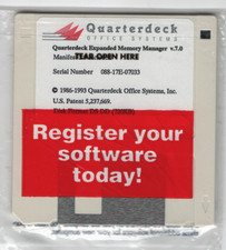 Quarterdeck Expanded Memory Manager QEMM 7.0 3.5