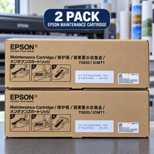 2 Pack Epson T582000 Ink Maintenance Tank for Stylus Pro 3800 & SureColor P800 picture