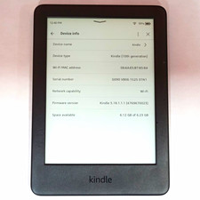 Amazon Kindle 10th Gen 8GB Wi‑Fi 6in Black eBook Reader w/ Tan Sleeve picture