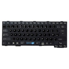 Fujitsu Original Keyboard With Stickers Layout Qwerty English UK A552 A553 A572 picture