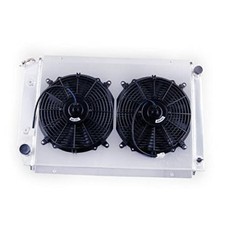 Full Aluminum Radiator with Shroud Fan for 1980-1993 Radiator with Fan Shroud picture