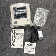 2 Gently Used Zebra LP 2844 Direct Thermal Label Printers/Power Supplies picture