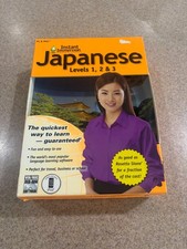 Topics Entertainment Instant Immersion Japanese  Levels 1, 2 & 3 PC Mac ( NIB ) picture