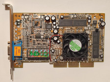 MANLI NVIDIA GeForce 256 32MB SGRAM 128 BIT AGP Card - First Ever GPU - TESTED picture