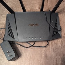 ASUS RT-AX3000 V2 WiFi 6 Dual-Band Wireless Router 4 Gigabit LAN Black picture