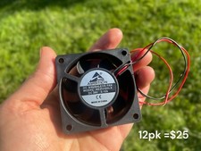 12 Pack Dc Brushless Fan 24v .10a Model AV-F6020LS NEW picture